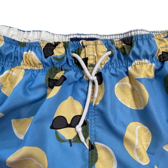 Charleston Threads XXL Lemonheads Swim Trunks Lined Lemon Elastic Draw String - Picture 3 of 16